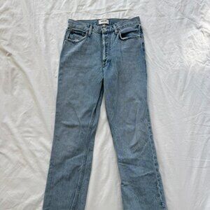 Agolde High-Waisted Denim